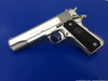 1970 Colt Government RARE Bright Nickel .45acp