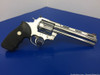 1992 Colt Anaconda 6in BRIGHT STAINLESS 100% Flawless