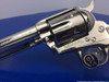 1992 Colt Single Action Army .45Colt 4 3/4"*GORGEOUS MIRRORED NICKEL 