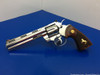 1989 Colt Python 6" BRIGHT STAINLESS .357mag