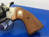 1981 Colt Diamondback .38Spl Colt Royal Blue 6"