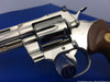 1980 Colt Python Target 8" Nickel .38Spl *ONE OF ONLY 251 EVER MADE*