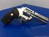 1993 Colt King Cobra Enhanced 4" .357Mag *GORGEOUS BRIGHT STAINLESS*