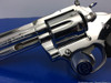 1993 Colt King Cobra Enhanced 4" .357Mag *GORGEOUS BRIGHT STAINLESS*