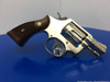 1976 Smith Wesson Model 12-2 .38Spl *SCARCE NICKEL AIRWEIGHT MODEL Stunning