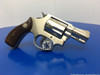 Smith Wesson 36 .38spl RARE Nickel Model 2" *RARE EARLY FLAT LATCH MODEL*