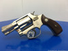 Smith Wesson 36 .38spl RARE Nickel Model 2" *RARE EARLY FLAT LATCH MODEL*