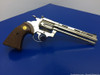 1981 Colt Diamondback 6" .38spl *SCARCE NICKEL MODEL* Simply Gorgeous Snake