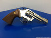 1977 Colt Trooper MK III .357 Mag 4" Target Grips *GORGEOUS NICKEL FINISH*