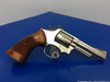 Smith Wesson 19-5 Combat Magnum .357 Mag 4" *GORGEOUS NICKEL FINISH*