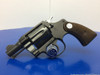 1966 Colt Agent .38 SPL Blue 2" *SCARCE FIRST ISSUE MODEL*