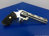1989 Colt Python FACTORY BRIGHT STAINLESS 6" *FACTORY LETTER INCLUDED*