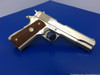 1978 Colt Government Series 70 MKIV .45 ACP *GORGEOUS BRIGHT NICKEL FINISH*
