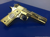 Custom Colt Government "We The People" 9mm *GOLD PLATED & MASTER ENGRAVED*