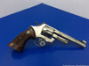 1977 Smith & Wesson 27-2 .357 Magnum 6" *RARE BRIGHT NICKEL 3T's MODEL*