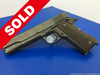 1945 Remington Rand 1911A1 US Army .45 ACP *WWII MILITARY ISSUE*