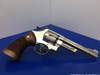 1977 Smith & Wesson 27-2 .357Mag Nickel 6" *RARE BRIGHT NICKEL 3T'S MODEL*