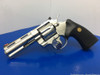 1988 Colt Python .357 Mag 4" *FACTORY "ULTIMATE" BRIGHT STAINLESS*