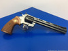 1980 Colt Python Target .38 Spl Blue 8" *1 OF ONLY 3,489 EVER MADE*