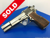 Browning FNH Hi-Power 9mm Blue *PRE WWII TANGENT SIGHT AND SLOTTED*
