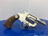 1961 Colt Detective Special .38 Spl 2" *SCARCE NICKEL FINISH*