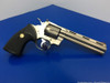 1981 Colt Python 6" *SUPER RARE E-NICKEL FINISH w/ COLT ARCHIVES LETTER*