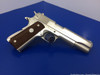 Colt Government 38super MKIV Series 70 *EXTRAORDINARILY RARE NICKEL MODEL*