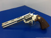 1978 Colt Diamondback *SUPER RARE .22 LR 6" BARREL NICKEL MODEL* Incredible