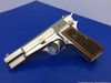 1982 Browning Hi Power 9mm *RARE BELGIAN MADE NICKEL MODEL*