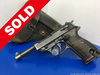 1942 Walther P38 9mm Blue 4.9" *EARLY WWII NAZI STAMPED WaA359*