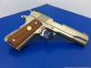 1981 Colt Service Ace RARE COLT CUSTOM SHOP Model .22LR *E-NICKEL FINISH*