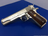 1978 Colt Government Series 70 .45 Acp Nickel *RARE 1 OF ONLY 250 EVER MADE