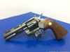 1979 Colt Python .357 Mag Blue 4" *AWESOME COLT SNAKE!*