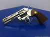 1978 Colt Python .357mag 4" *RARE NICKEL FINISH* Gorgeous Example *AMAZING*