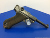 1917 DWM P08 RARE "DEATH'S HEAD" Luger 9mm 4" *LATE WWI PRODUCTION MODEL*