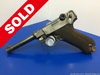 1917 DWM P08 RARE "DEATH'S HEAD" Luger 9mm 4" *LATE WWI PRODUCTION MODEL*