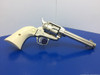 1961 Colt Single Action Frontier Scout .22 Lr 4.5" *GORGEOUS NICKEL FINISH*