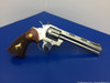 1987 Colt Python .357 Mag 6" *GORGEOUS BRIGHT STAINLESS FINISH*