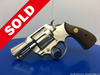 1976 Colt Lawman MKIII .357 Mag 2" *DESIRABLE NICKEL FINISH*