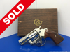 1974 Colt Detective Special .38 Special Nickel 2" *DESIRABLE NICKEL FINISH*