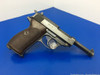 1944 Walther P38 9mm Blue 4.9" "ac44" *WWII NAZI STAMPED WaA359*