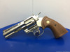 1976 Colt Python .357 Mag 4" *HIGHLY DESIRABLE NICKEL FINISH*