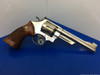 Smith & Wesson 27-2 .357 Mag *RARE NICKEL FINISH* 6" *PINNED & RECESSED*