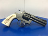 1978 Colt Python .357 Mag Royal Blue 4" AWESOME SNAKE *Genuine Stag Grips*