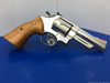 Smith & Wesson 57 .41 Mag 4" *ULTRA RARE DESIRABLE NICKEL FINISH MODEL*