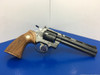 1976 Colt Python .357 Mag Blue 6" *EXTRAORDINARY FACTORY ENGRAVED EXAMPLE!*