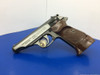 Manurhin PP .22 Lr Blue 3.3" *INCREDIBLE FRENCH MADE SEMI-AUTO PISTOL*