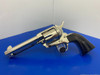 Colt Single Action Army NICKEL 4 3/4" 45colt *CONSECUTIVE SERIAL SET*