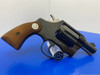 1968 Colt Agent .38spl 2" *INCREDIBLE 1st ISSUE MODEL Extraordinary Example