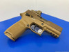 2021 Sig Sauer P320 M18 9mm Coyote Tan 3.9" *INCREDIBLE COMPACT PISTOL!*